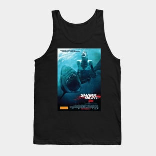 Shark Night 3D Movie Poster Tank Top